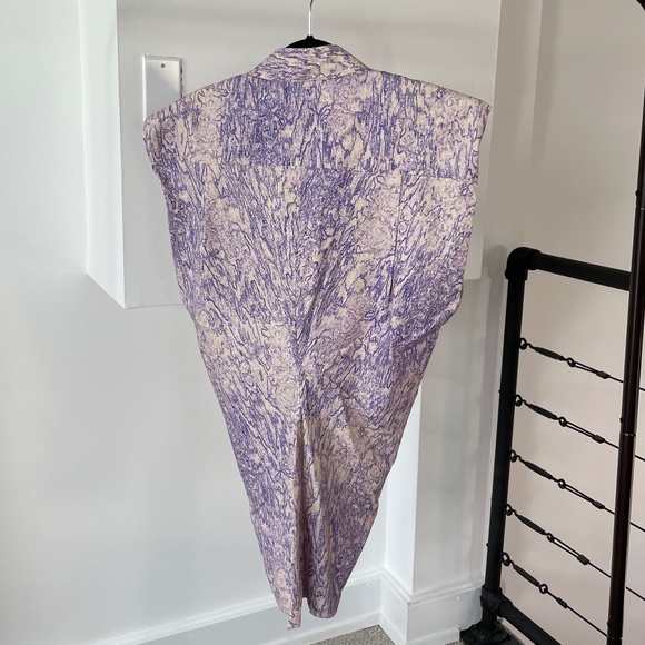 Purple Patterned Dress - Picture 2 of 3